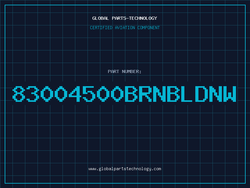 Aviation Part 83004500BRNBLDNW