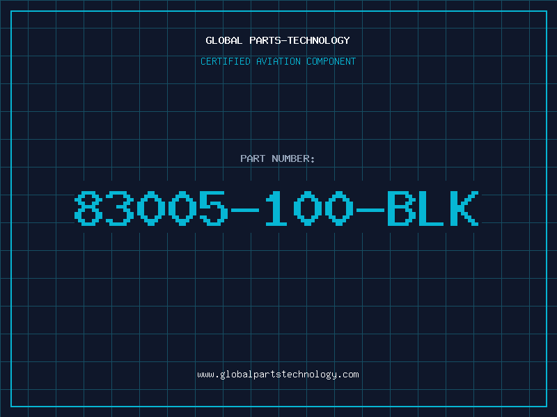 Aviation Part 83005-100-BLK