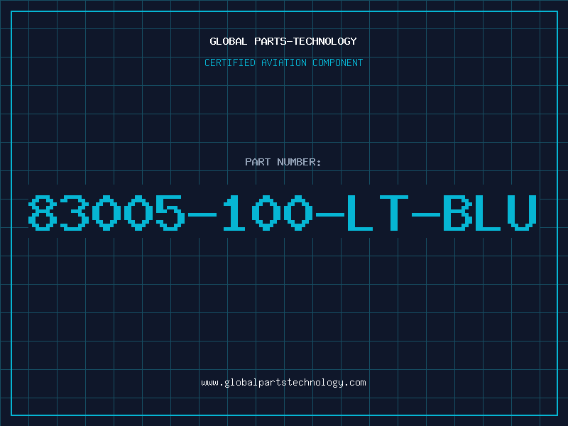 Aviation Part 83005-100-LT-BLU