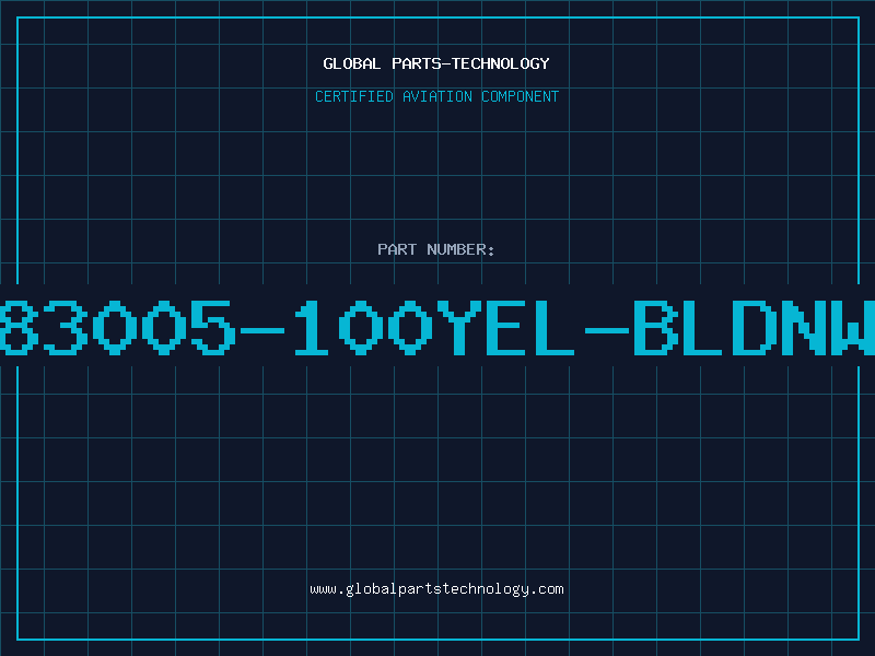 Aviation Part 83005-100YEL-BLDNW
