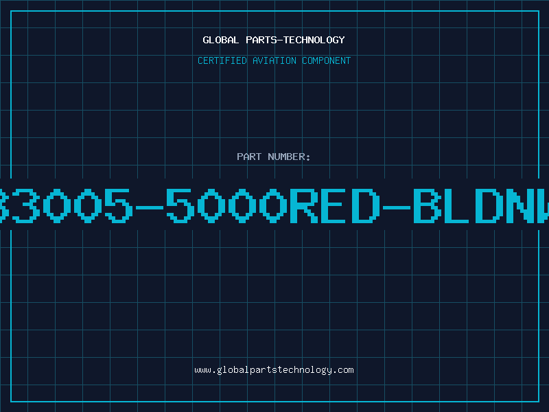Aviation Part 83005-5000RED-BLDNW