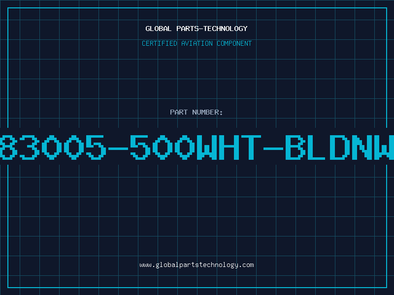 Aviation Part 83005-500WHT-BLDNW