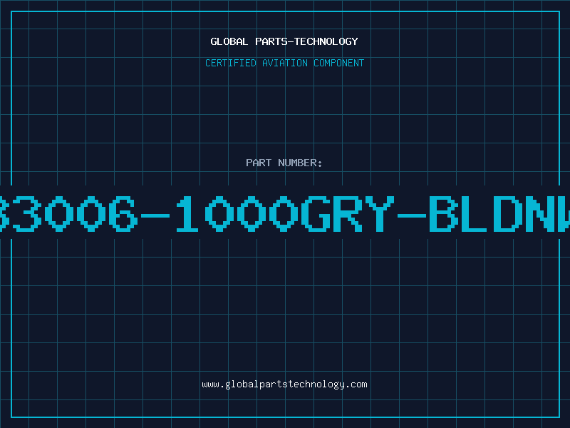 Aviation Part 83006-1000GRY-BLDNW