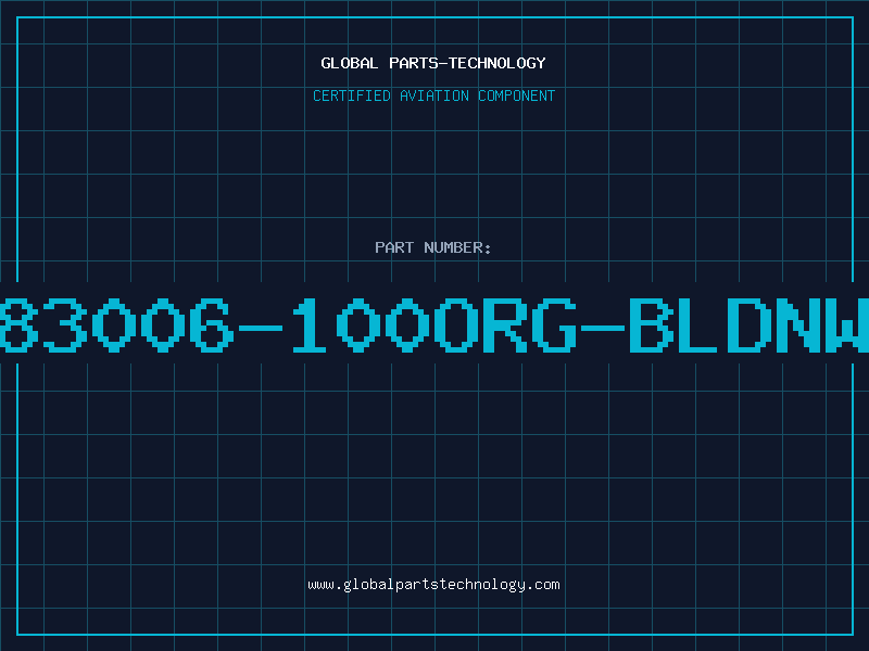 Aviation Part 83006-100ORG-BLDNW