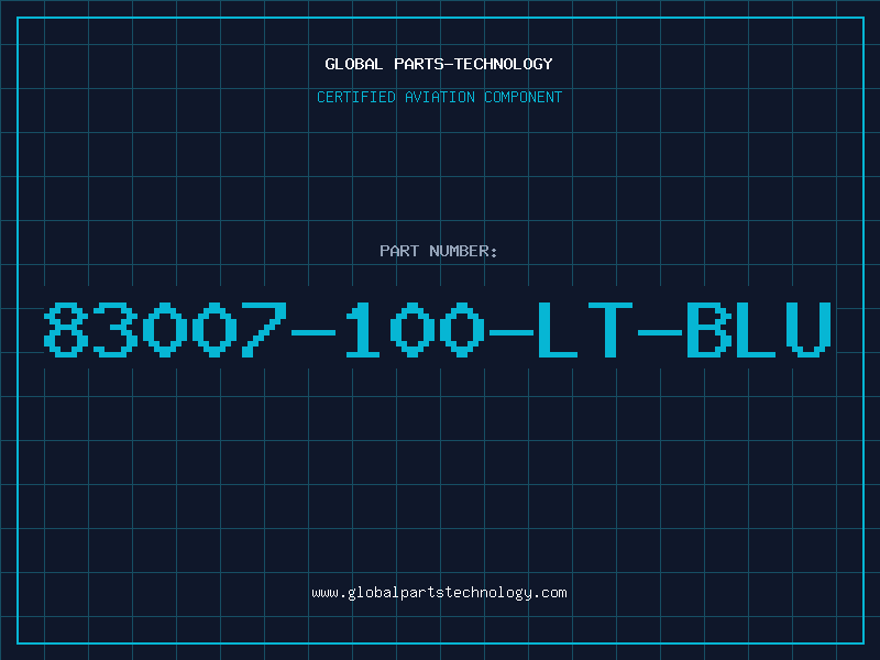Aviation Part 83007-100-LT-BLU