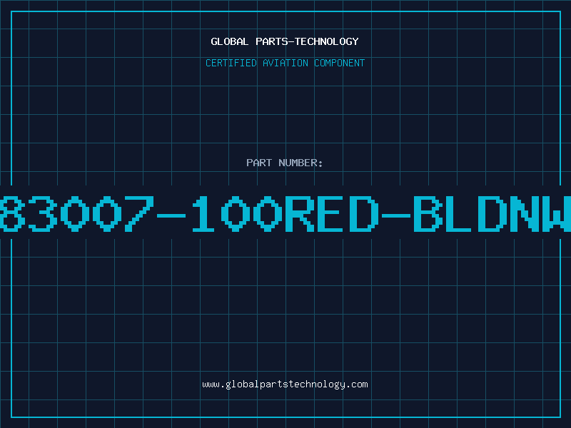 Aviation Part 83007-100RED-BLDNW
