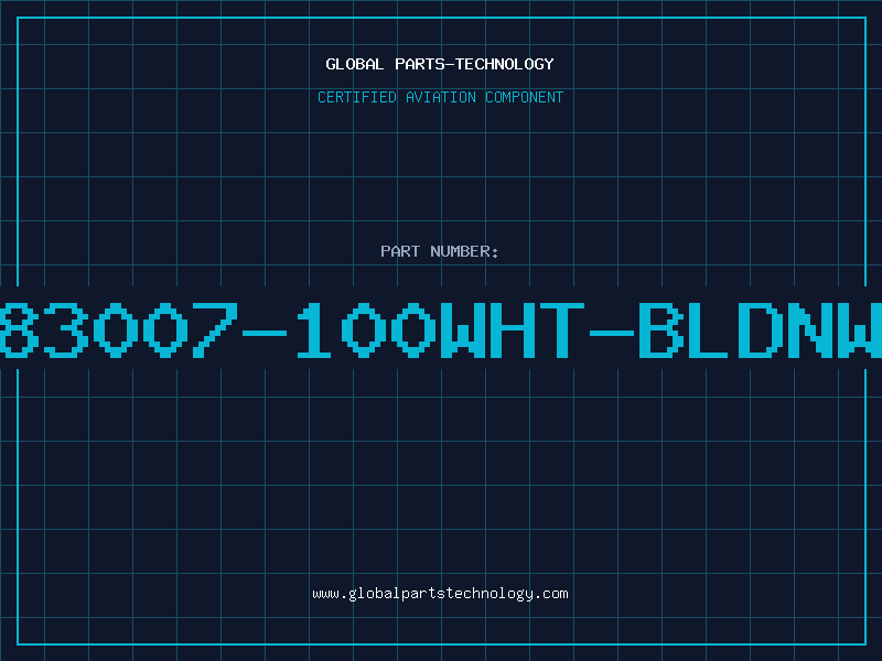 Aviation Part 83007-100WHT-BLDNW