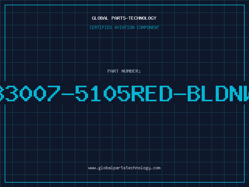 Aviation Part 83007-5105RED-BLDNW