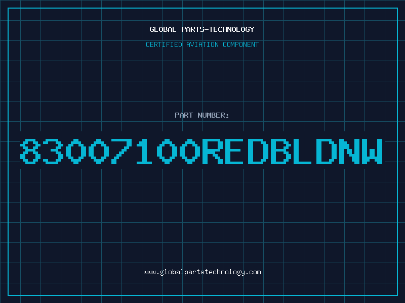 Aviation Part 83007100REDBLDNW