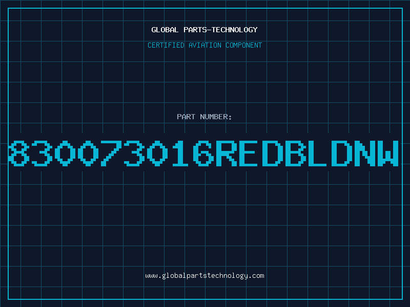 Aviation Part 830073016REDBLDNW