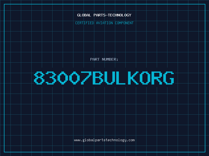 Aviation Part 83007BULKORG