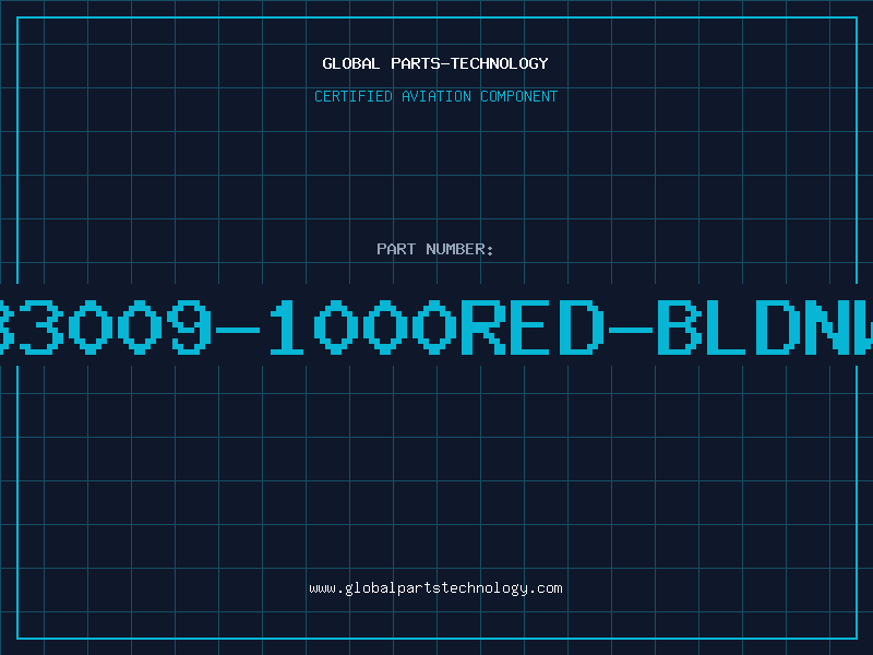 Aviation Part 83009-1000RED-BLDNW