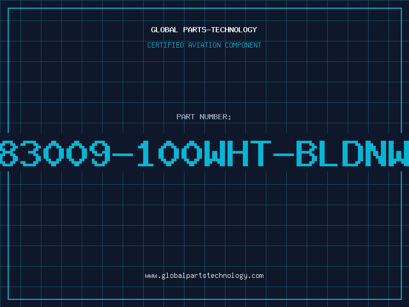 Aviation Part 83009-100WHT-BLDNW