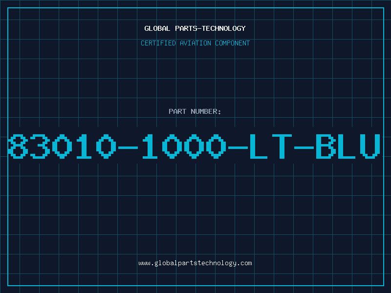 Aviation Part 83010-1000-LT-BLU