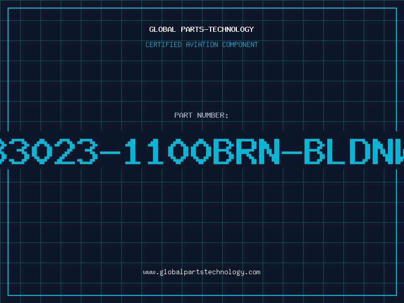 Aviation Part 83023-1100BRN-BLDNW