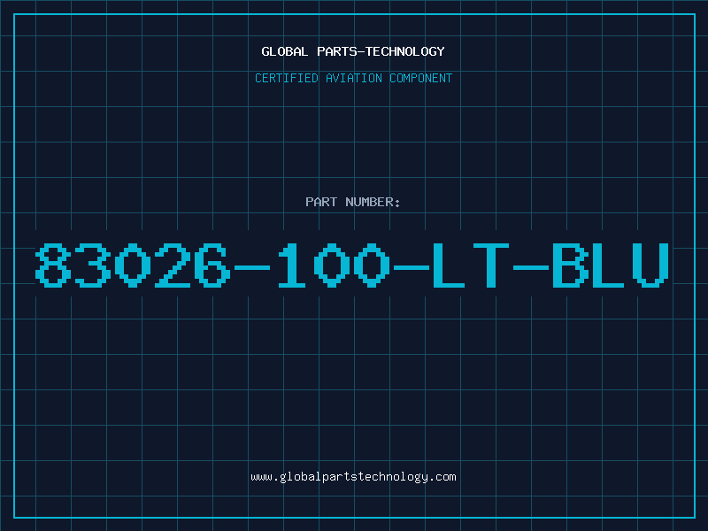 Aviation Part 83026-100-LT-BLU