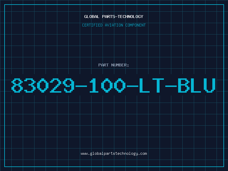 Aviation Part 83029-100-LT-BLU