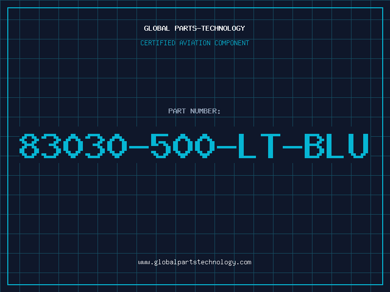 Aviation Part 83030-500-LT-BLU