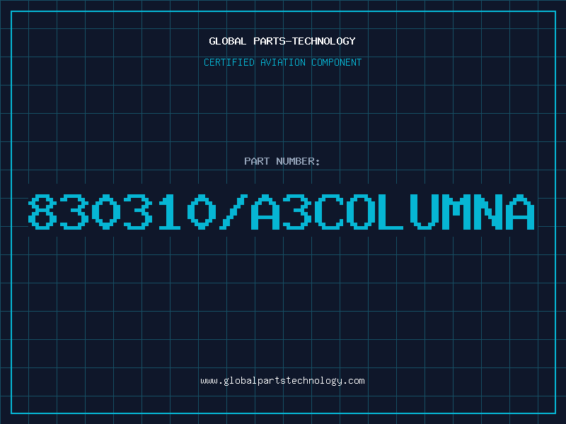 Aviation Part 830310/A3COLUMNA