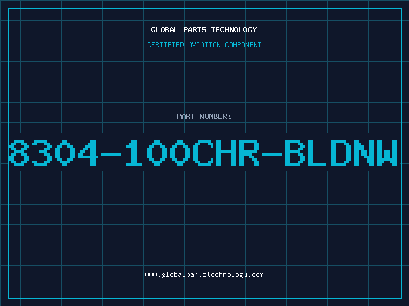 Aviation Part 8304-100CHR-BLDNW