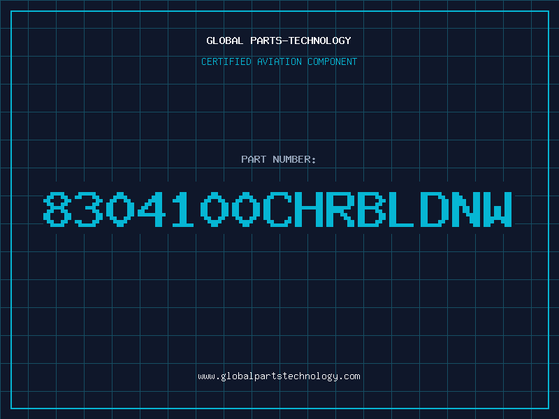 Aviation Part 8304100CHRBLDNW