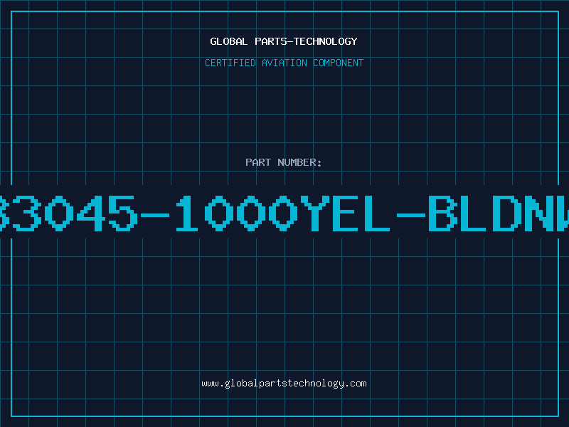 Aviation Part 83045-1000YEL-BLDNW