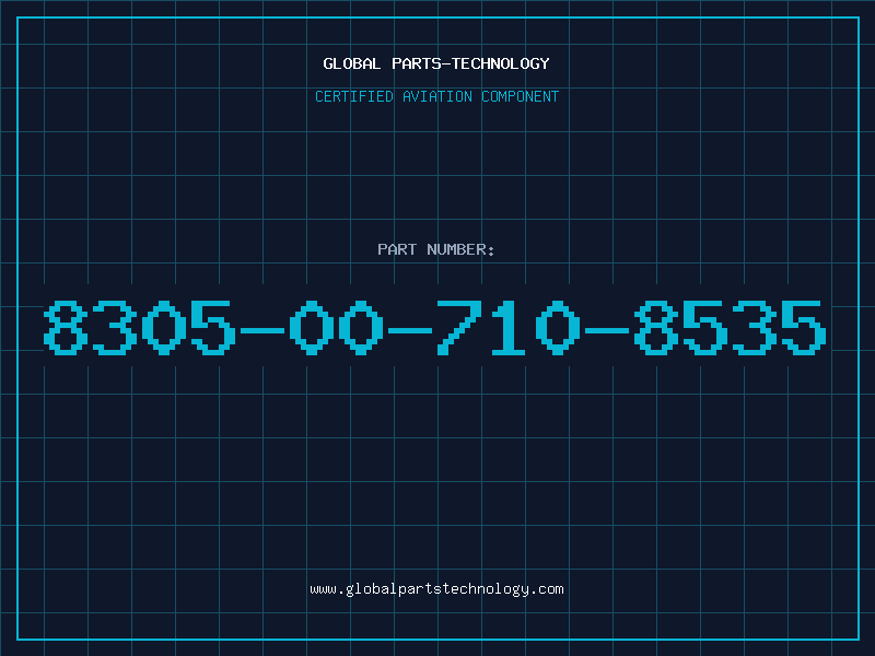 Aviation Part 8305-00-710-8535