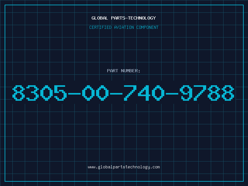Aviation Part 8305-00-740-9788