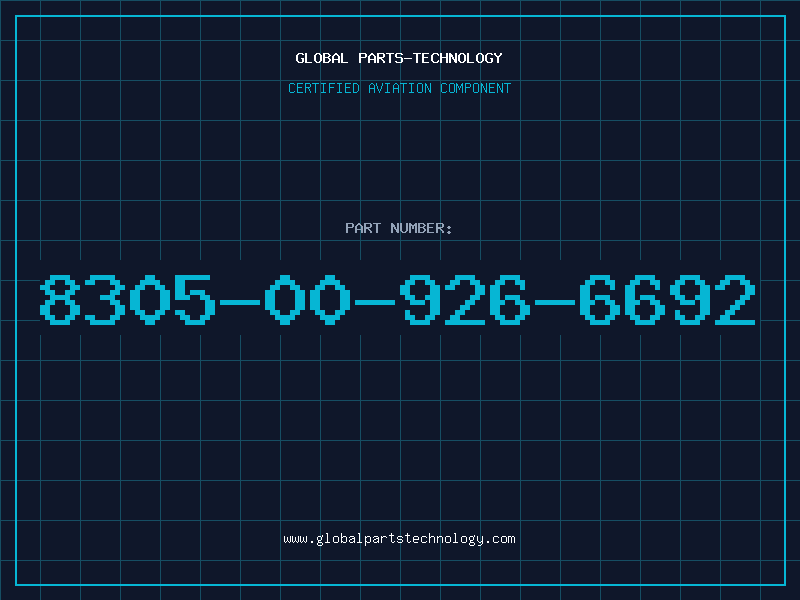 Aviation Part 8305-00-926-6692