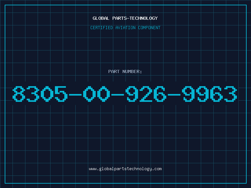 Aviation Part 8305-00-926-9963