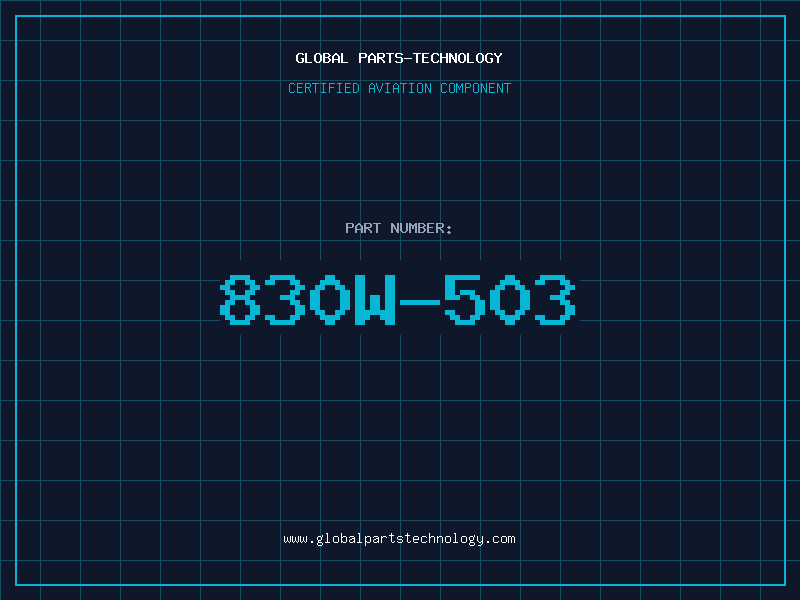 Aviation Part 830W-503