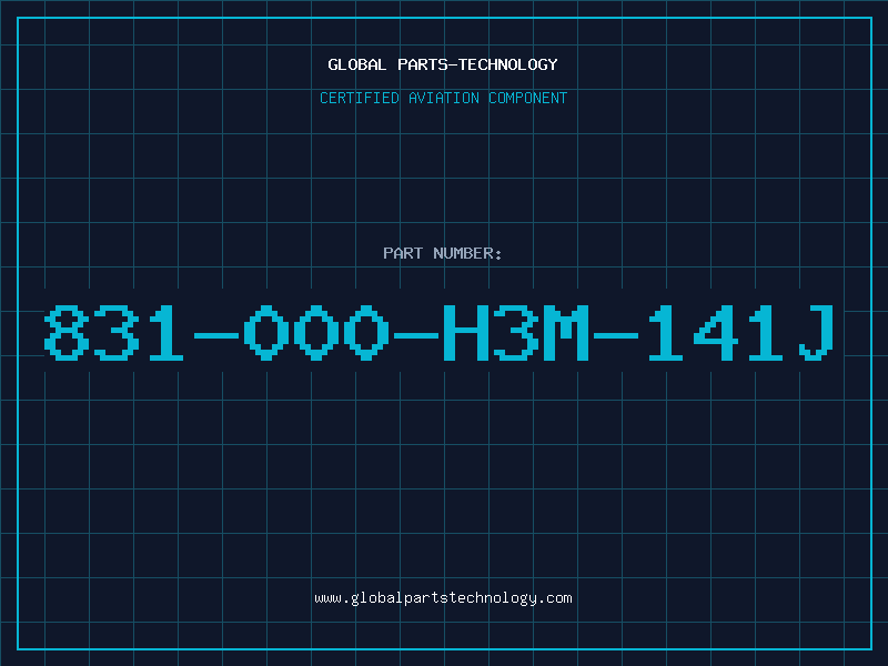 Aviation Part 831-000-H3M-141J