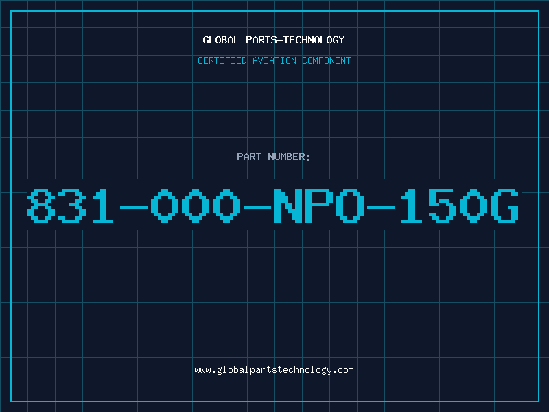 Aviation Part 831-000-NPO-150G