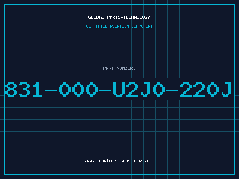 Aviation Part 831-000-U2J0-220J
