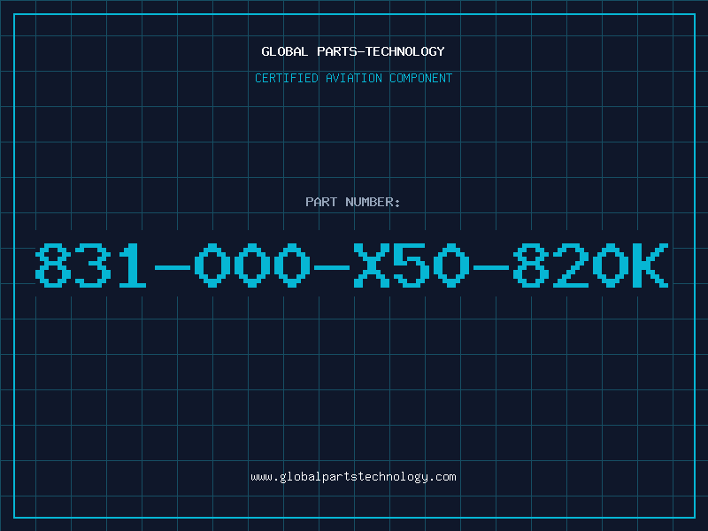 Aviation Part 831-000-X50-820K