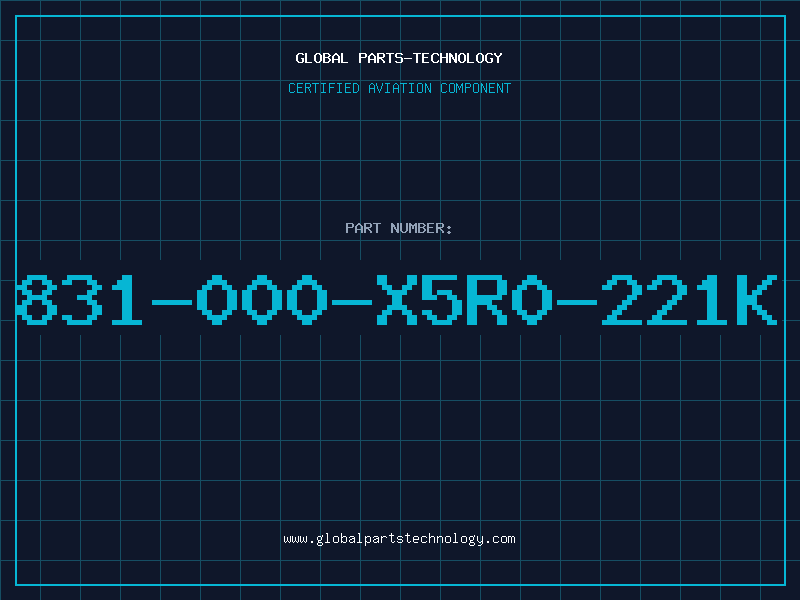 Aviation Part 831-000-X5R0-221K