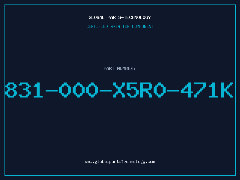 Aviation Part 831-000-X5R0-471K