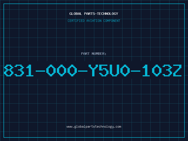 Aviation Part 831-000-Y5U0-103Z