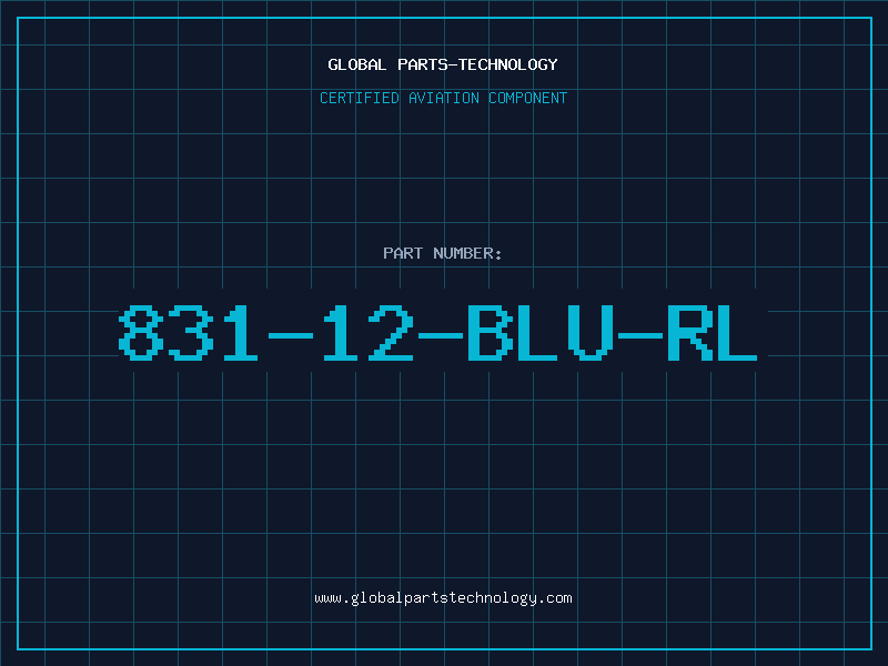 Aviation Part 831-12-BLU-RL
