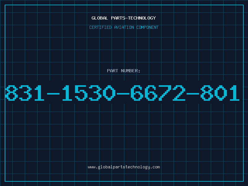 Aviation Part 831-1530-6672-801