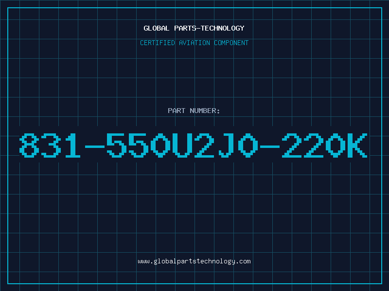 Aviation Part 831-550U2J0-220K