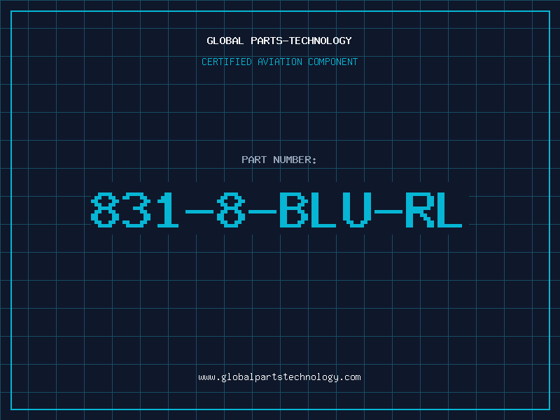Aviation Part 831-8-BLU-RL