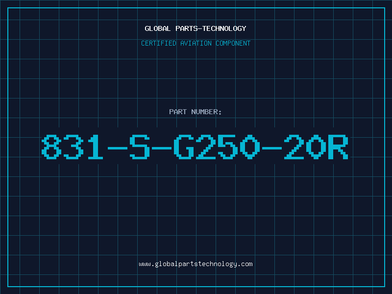 Aviation Part 831-S-G250-20R
