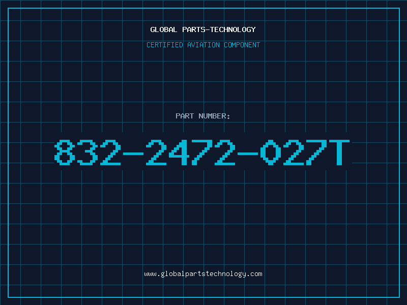 Aviation Part 832-2472-027T