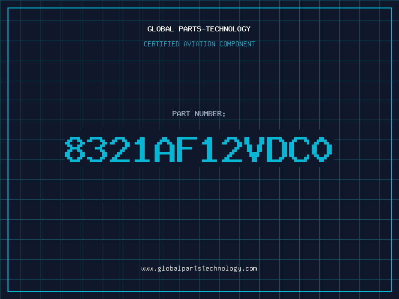 Aviation Part 8321AF12VDC0
