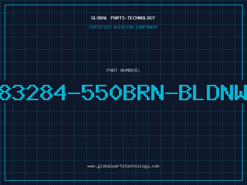 Aviation Part 83284-550BRN-BLDNW