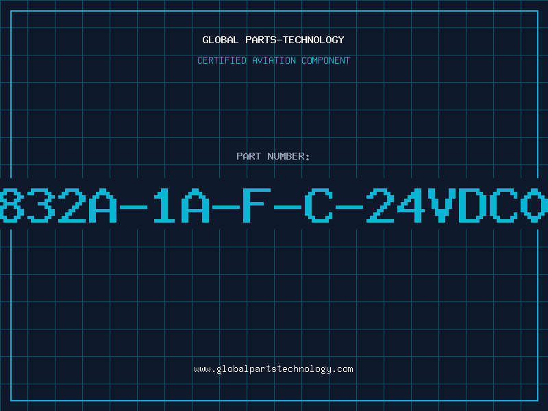 Aviation Part 832A-1A-F-C-24VDC0