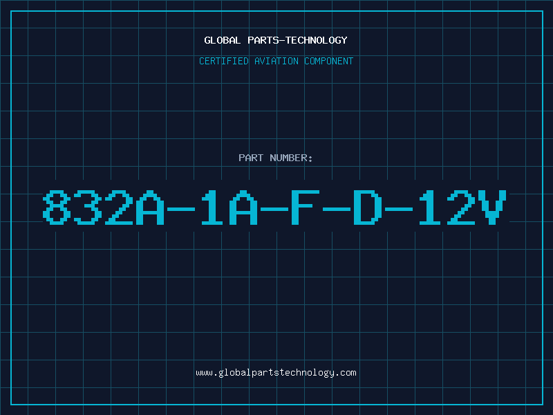 Aviation Part 832A-1A-F-D-12V