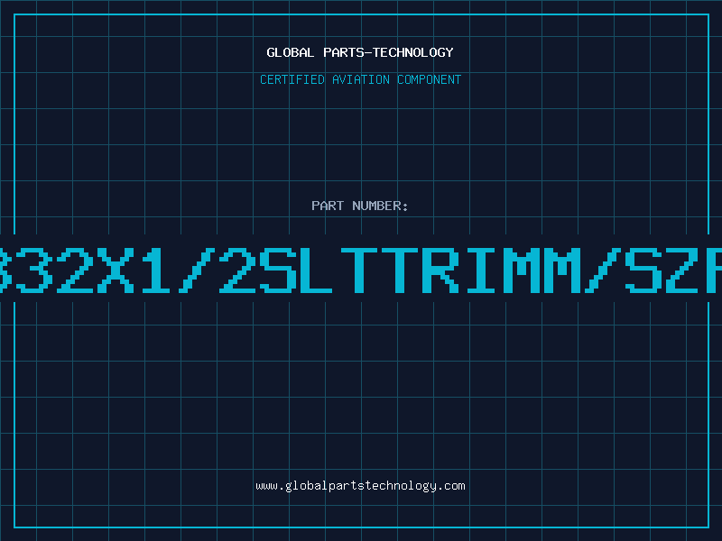 Aviation Part 832X1/2SLTTRIMM/SZP