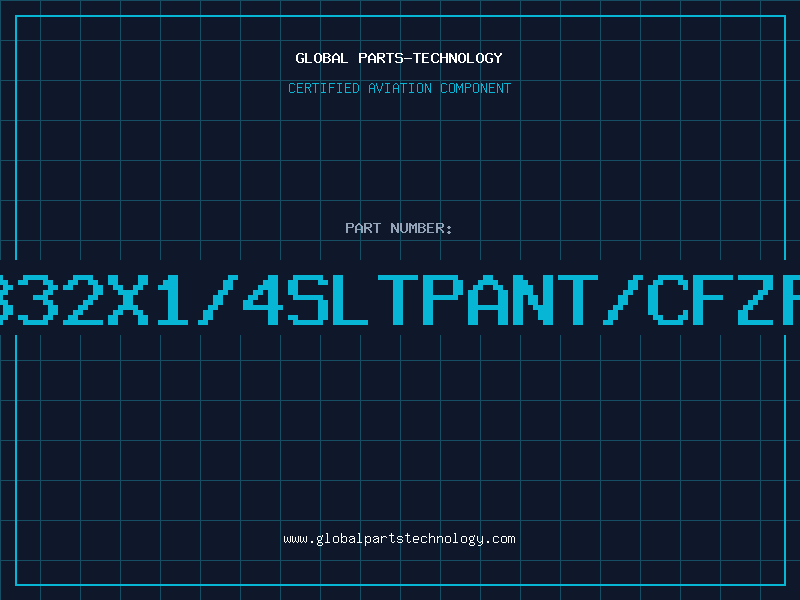 Aviation Part 832X1/4SLTPANT/CFZP